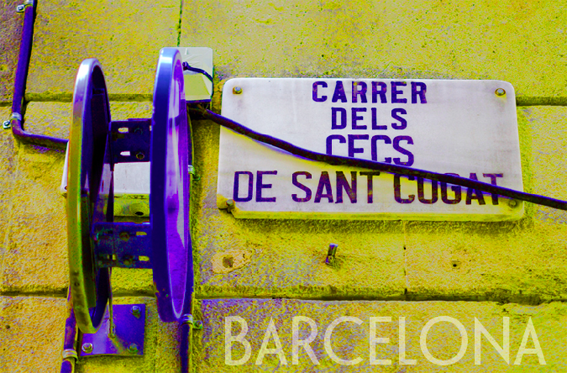 Carrer dels Cecs de Sant Cugat