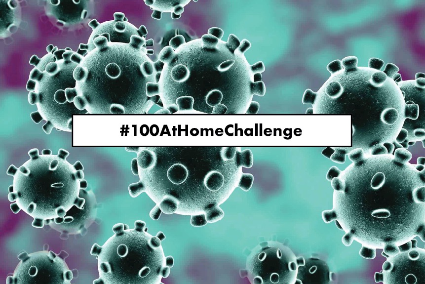 100AtHomeChallenge