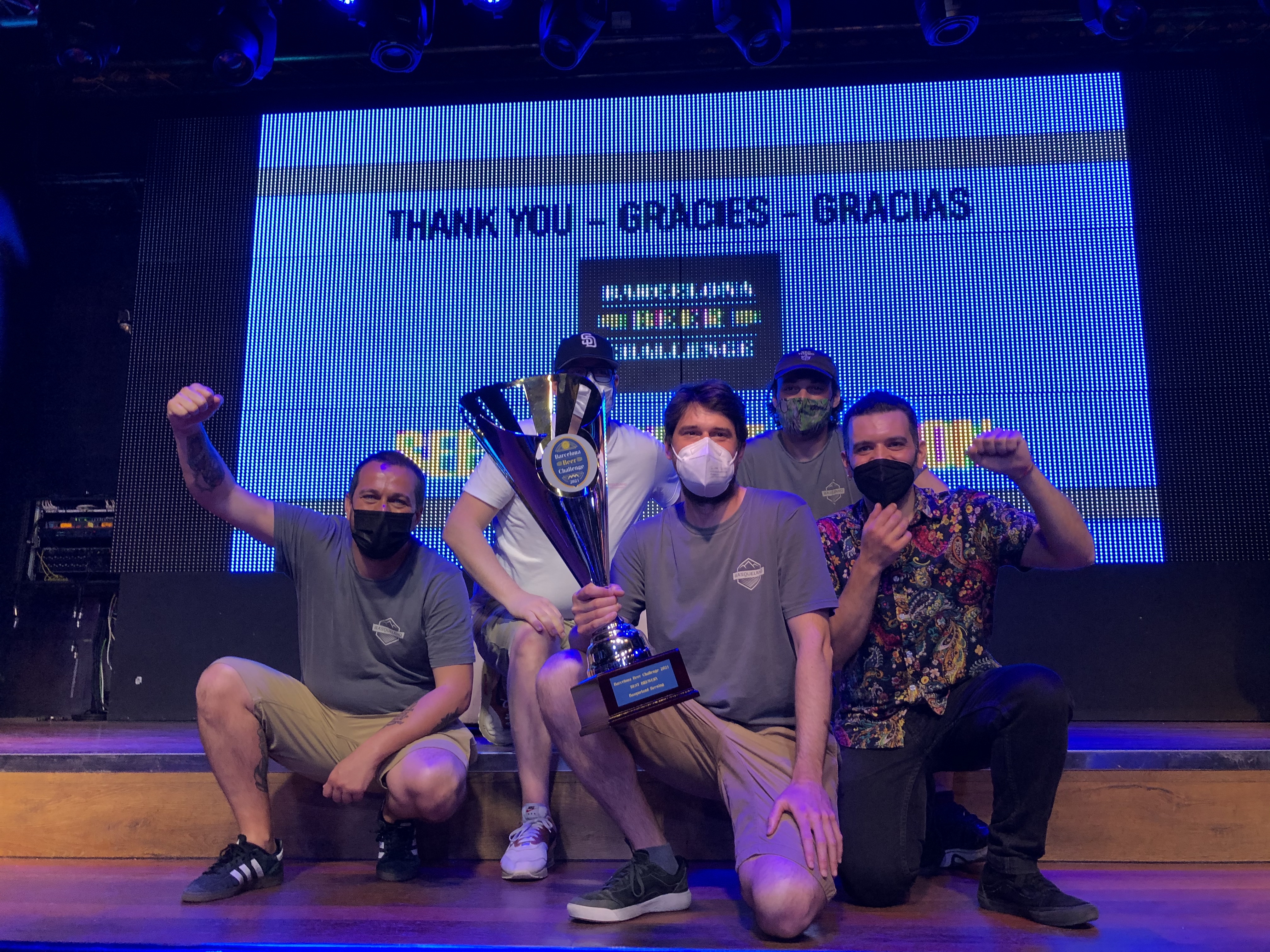 Winners of Barcelona Beer Challenge 2021 Best Brewery of the Year: BasqueLand Brewing