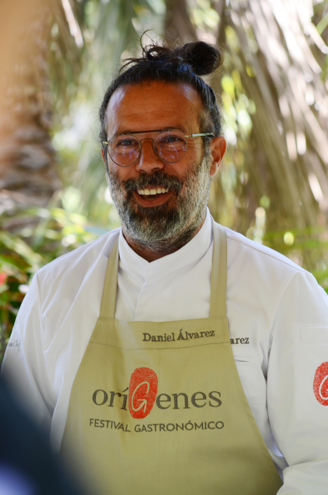 Daniel Álvarez at oríGenes Gastronomic Festival 2022